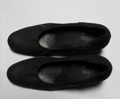 Kožené lodičky na platforme, 38