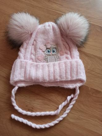 Teplá čiapka sovička, ajs,86