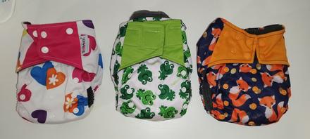 Aio - látkové plienky bobánek, 7 kg - 18 kg