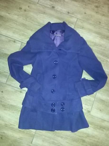 (38)kabátik s opaskom s, s