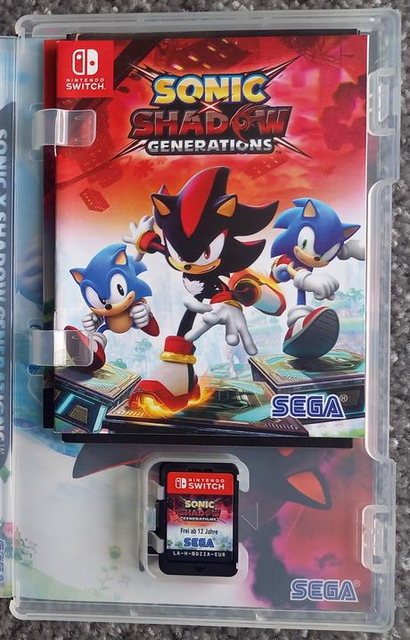 Sonic x shadow generations - hra nintendo switch.,