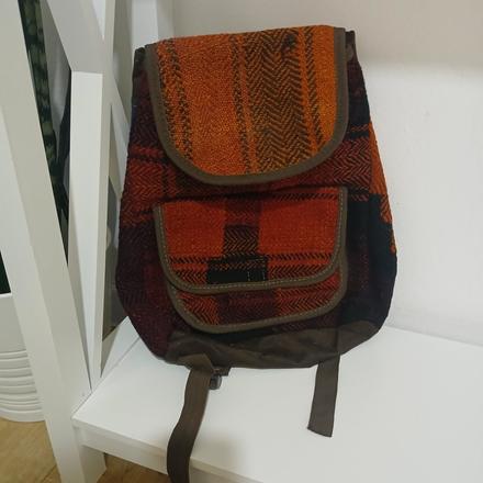 Látkový pestrý ruksak v štýle hippie' s, 