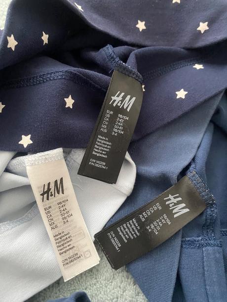 Čiapky a nákrčníky veľ. 98/104, h&m,98