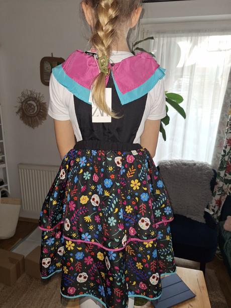 Zara kostym karneval los muertes mexiko, 