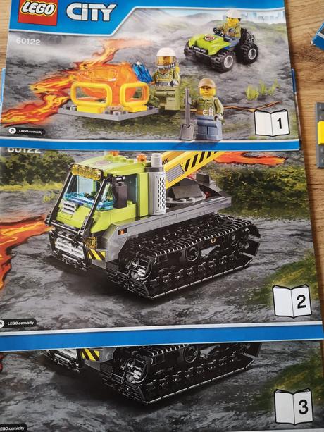 Lego city 60122 sopečná rolba,