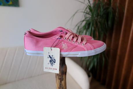 Dámske ružové tenisky, u.s. polo assn.,36