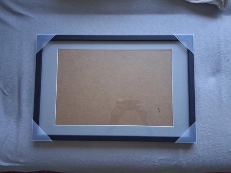 Veľký rám a pasparta obraz ako nový 60x40cm, 