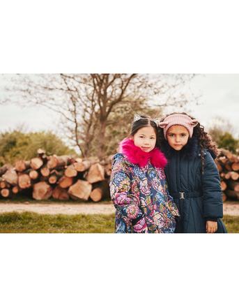 Pletená zdobená čelenka monsoon uk,