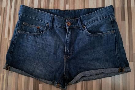 Riflové kraťase, h&m,40
