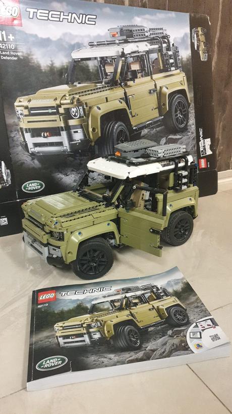 Lego technic 42110  - land rover defender top stav, 