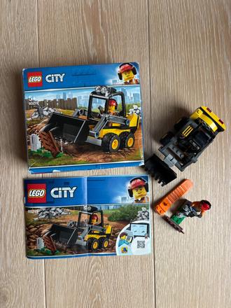Lego city 61219 stavebný nakladač,
