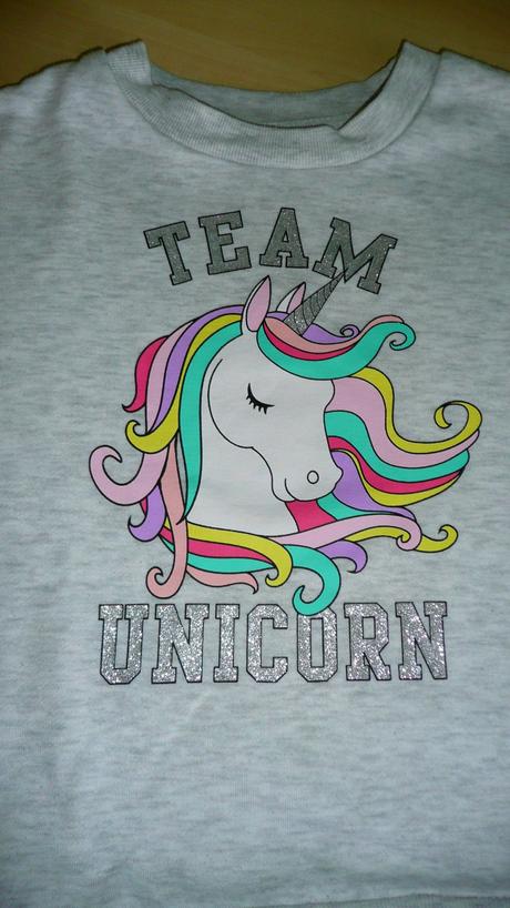 Mikinka unicorn, primark,146
