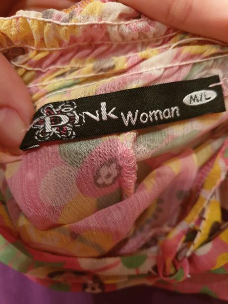 Letný top pink woman, m