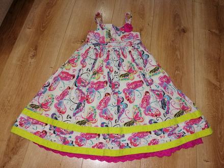 Šaty s motýlikmi, george,92