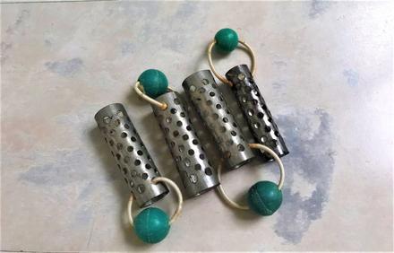 Plechové retro natáčky, 