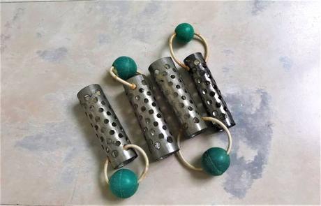 Plechové retro natáčky, 