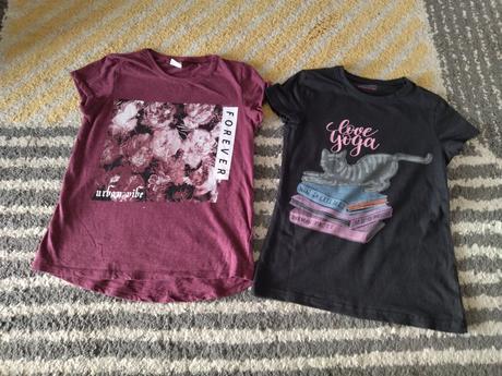 Tričká kvetinkové a mačkové, lindex,134