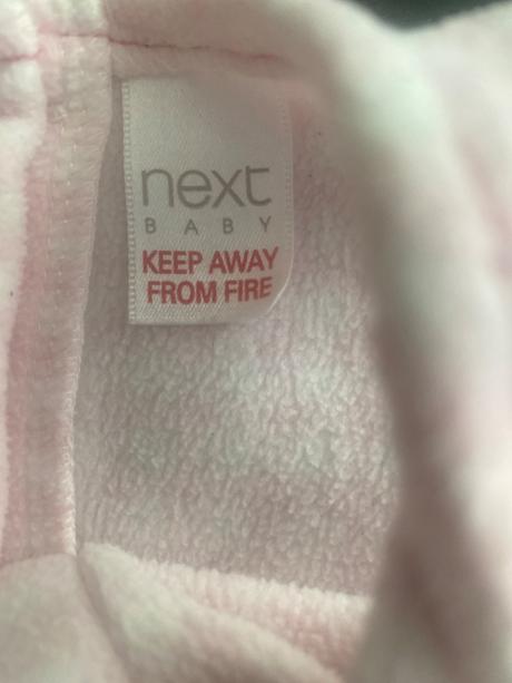 Teplučké šaty na tričko s dl.rukávmi, next,68