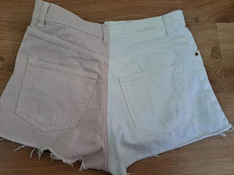 Rifľové kraťasy, pull&bear,s