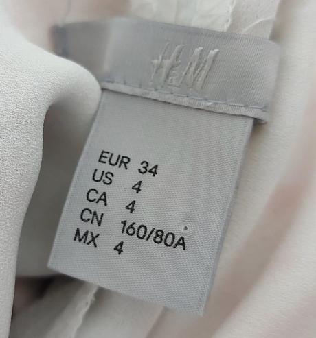 Oranzovo modre letné šaty, h&m,34