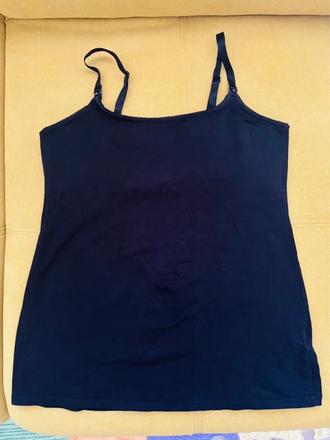Čierne tielko na kojenie, h&m,m