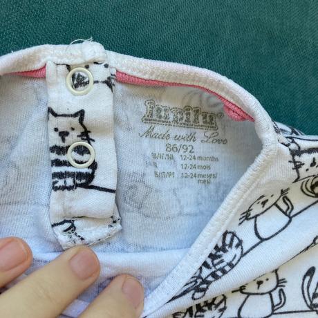 Set triciek s dlhym rukavom, macicky, lupilu,86