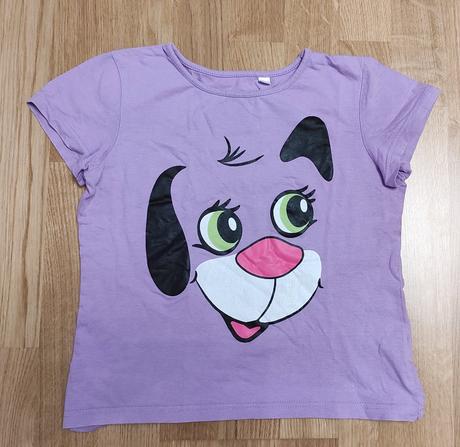 Tričko so psíkom, bonprix,128