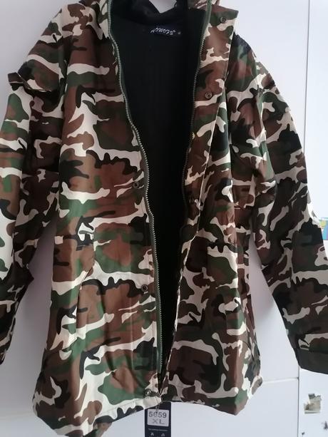 Pánska maskáčová prechodná bunda, xl