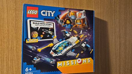 Lego city 60354 prieskum marsu, 