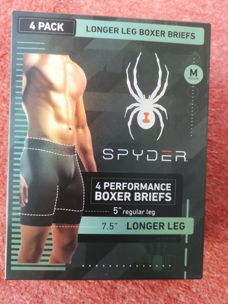 Spyder pánske boxerky veľkosť m 4ks, s