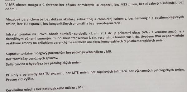 Čo znamenajú výsledky z magnetickej rezonancie mozgu?