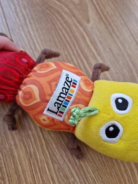 Lamaze farebná stonožka hračka pre bábätko v super, 