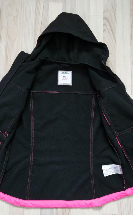 Softshellová bunda zateplená flisom, 158