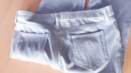 Prúžkované nohavice 44, f&f,44