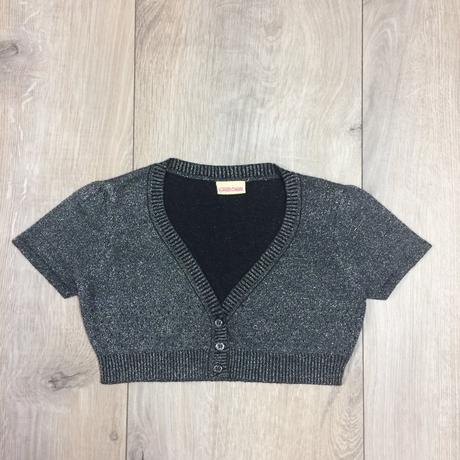 Bolerko dievčenské strieborné cherokee č.122, 6-7y, cherokee,122