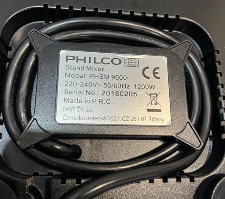 Philco phsm 9000 kuchynský robot 1200w,
