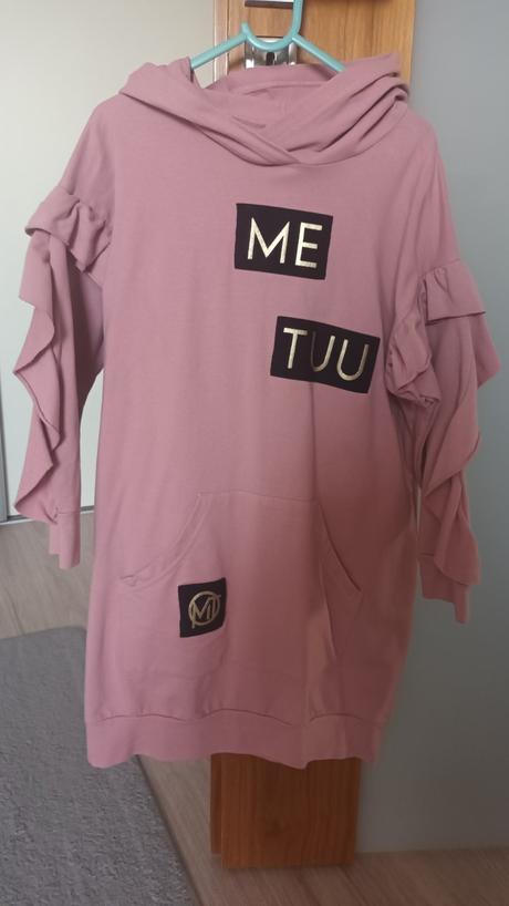 Mikinové šaty, 134