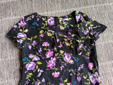 Kvetované šaty, xl