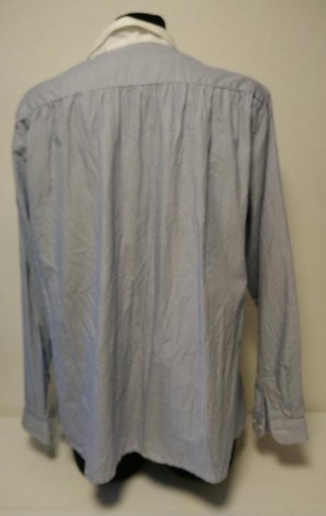 Dámska pásikavá modro biela blúzka, laura di sarpi, xxl