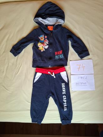 Tepláková súprava 74/80, nickelodeon,74