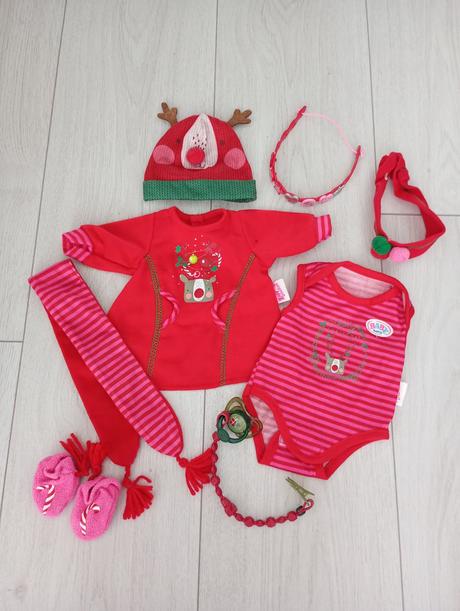 Vianočný set pre bábiku baby born, 