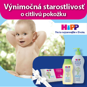 Kdo vyhrál dobrůtky a kosmetiku HiPP?