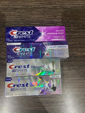 Crest bieliace pasty, 