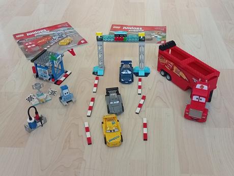 3x lego mcqueen 10745, 10743 a 10733, 