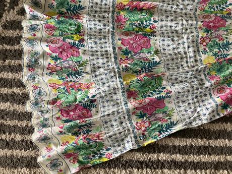 Farebné maxi šaty, h&m,128