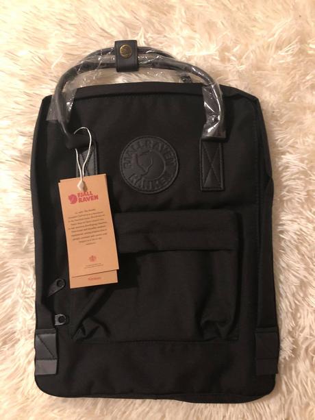 Batoh fjällräven kanken čierny s čiernymi prvkami, fjällräven