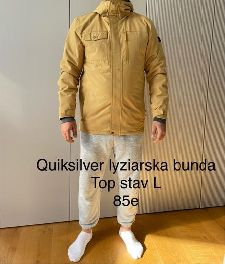 Quiksilver lyziarska/snowboardova bunda, quiksilver,l