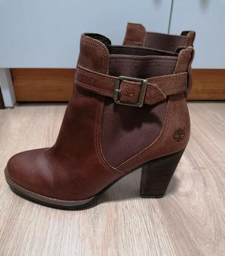 Kotníkové kožené čižmy timberland, timberland,40