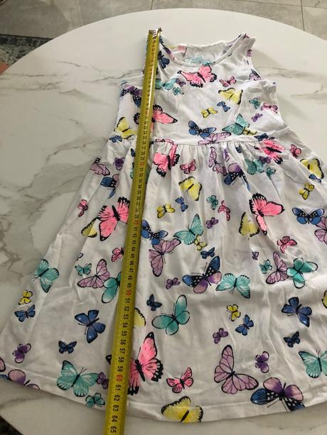 Motylik saty, h&m,122