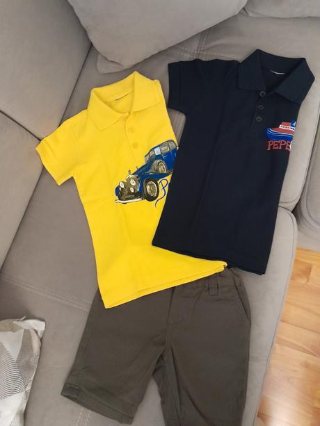 Polokošele znackove 2-3 roky +krátke nohavice chin, 86–98